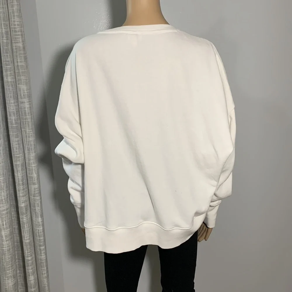 Cabana by crown and ivy Rainbow Retro Tropical Oversized Sweatshirt - Picture 3 of 5